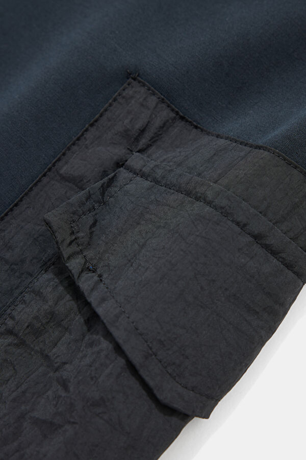 Black Slim Fit Modal Sport Men's Pants 6