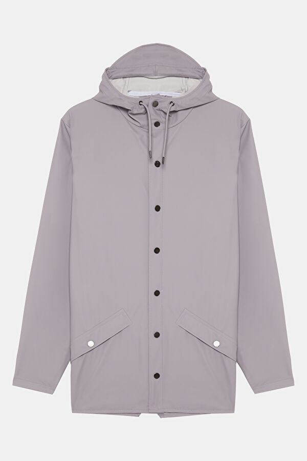 Relax Fit Lilac Hoodie Raincoat