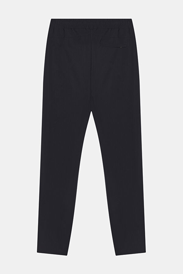 Navy Blue Straight Leg Sport Men's Trousers 2