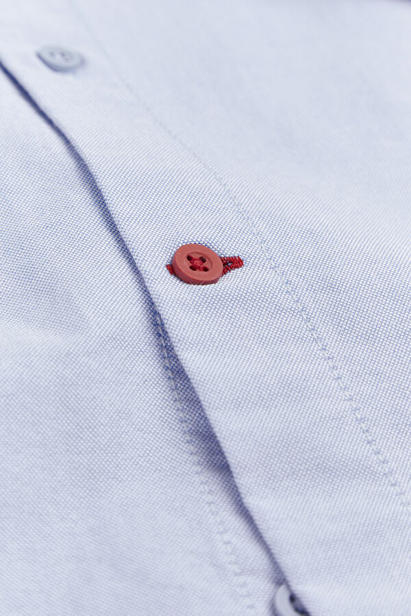 Blue Regular Men's Shirt 7