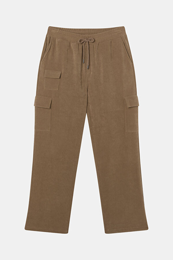 Camel Straight Leg Men's Trousers 3