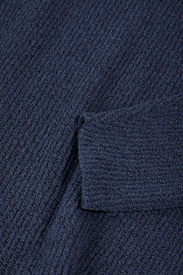 Indigo Knit Men's Sweater 4