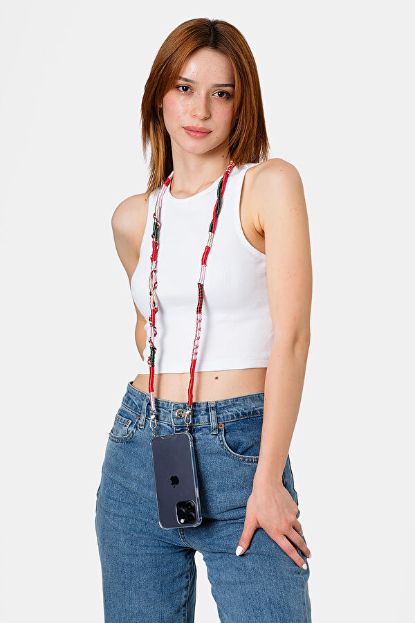 Begonia 110cm Örgü Telefon Askısı 2