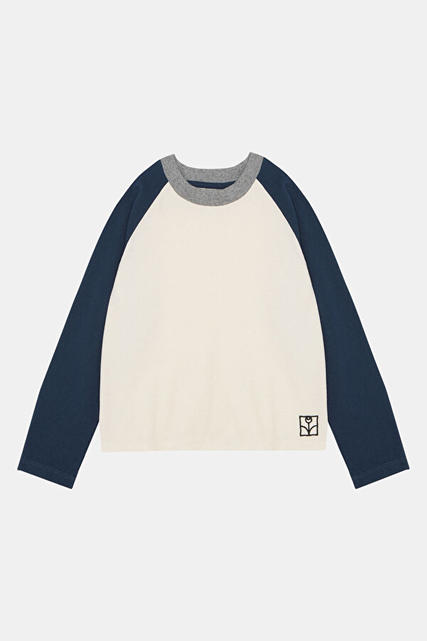 Relax Mold Cream O Neck T-Shirt