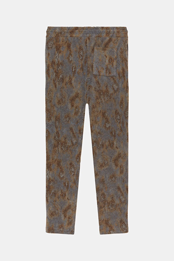 Coffee Brown Slim Fit Sport Men's Trousers 2