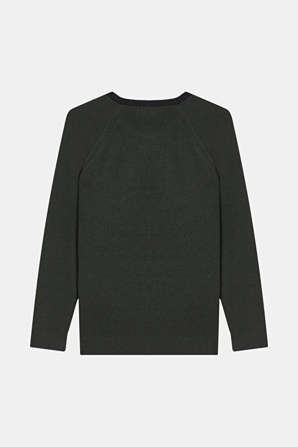 Black Knitted Men's Sweater 4