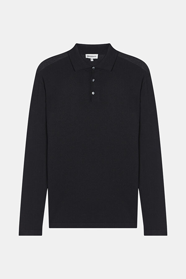 Black Knitted Men's Sweater 3