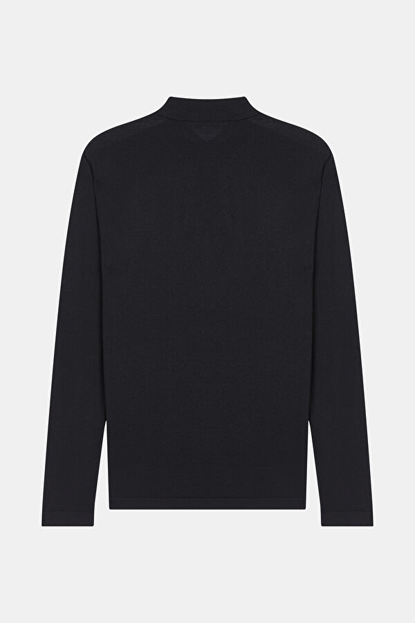 Black Knitted Men's Sweater 4