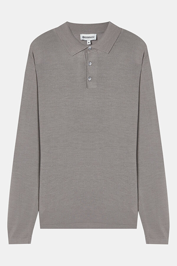 Grey Knitted Men's Sweater 3