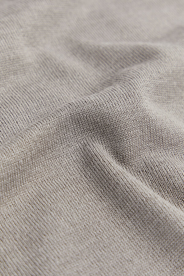 Grey Knitted Men's Sweater 6