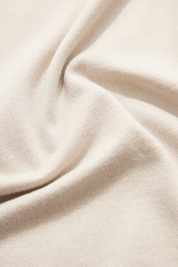 Cream Knit Men's Sweater 6