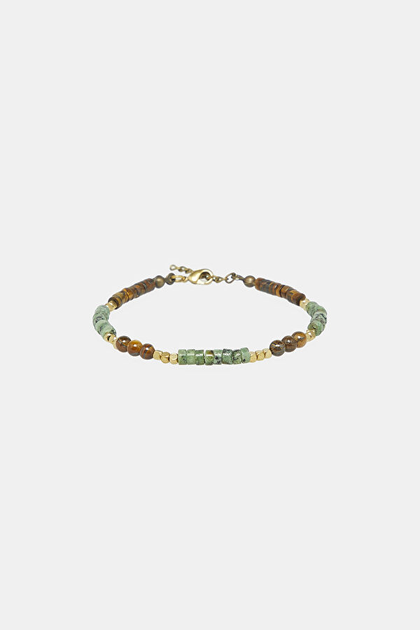 Multicolor Stone Wristlet