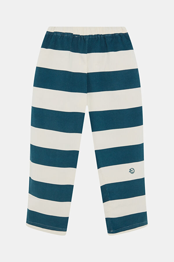 Navy Straight Leg Kids Pants