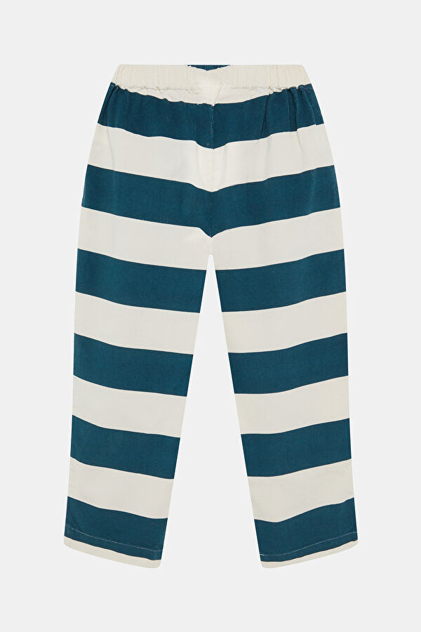 Navy Straight Leg Kids Pants 2