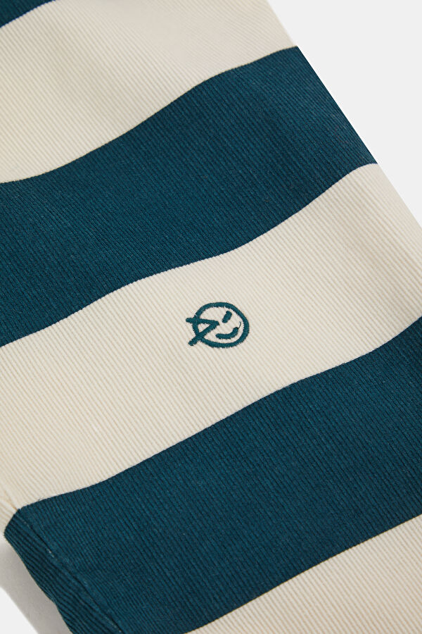 Navy Straight Leg Kids Pants 4