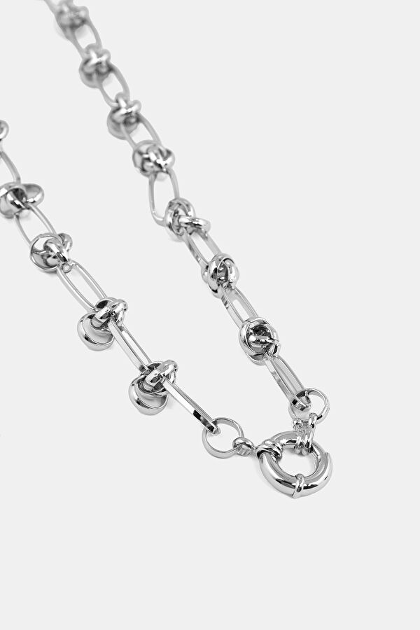 Gümüş Metal Kolye 2