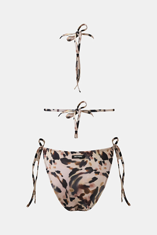 Krem Desenli Bikini 2