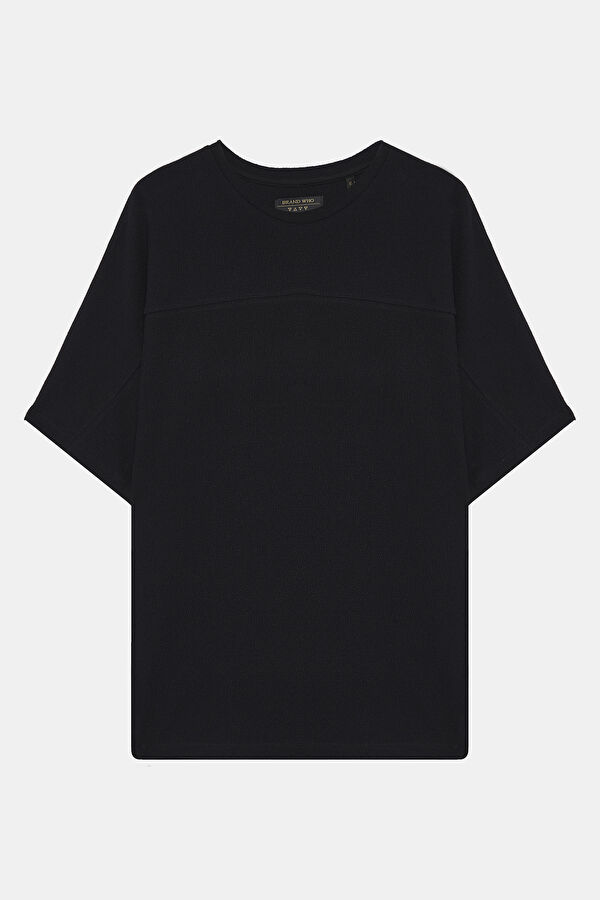 Crew Neck Black T-Shirt
