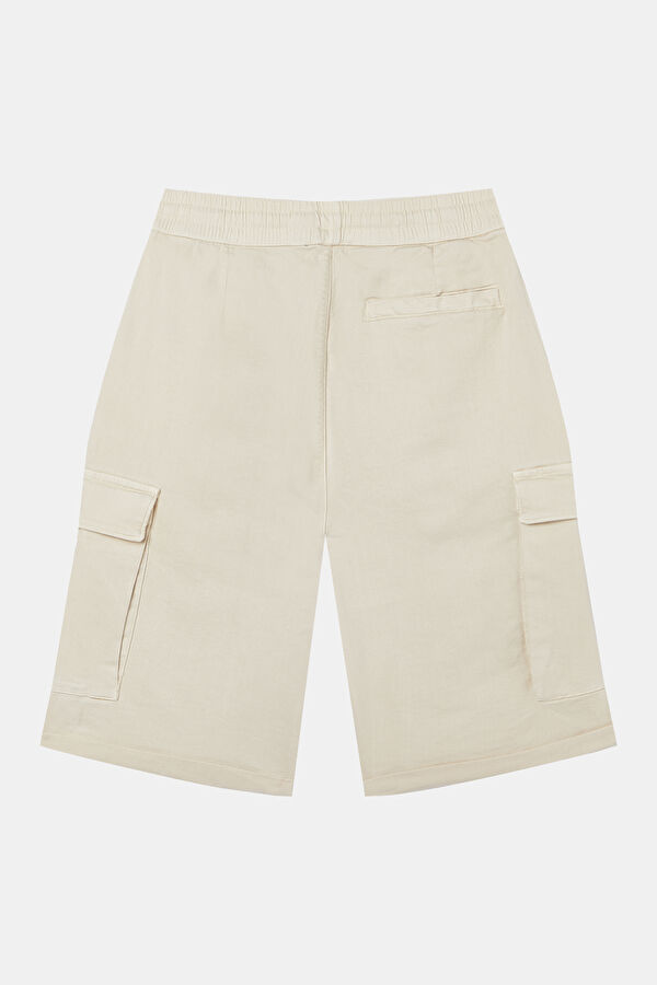Beige Men's Shorts 2