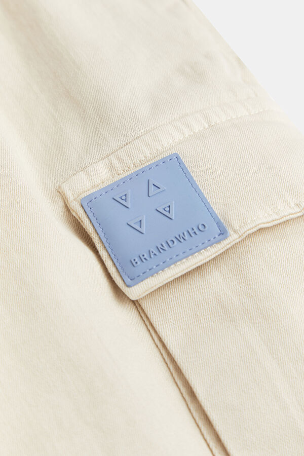 Beige Men's Shorts 4
