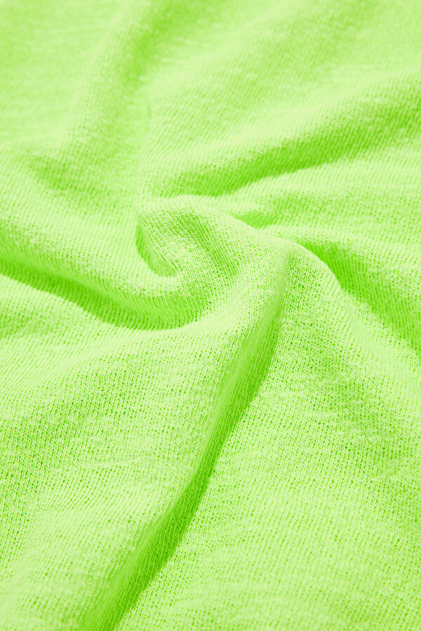 Relax Fit Light Green Crew Neck Printed Men's T-Shirt 5