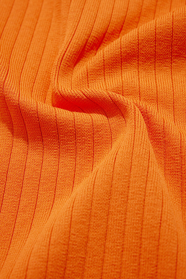 Turuncu Polo Yaka T-Shirt 4