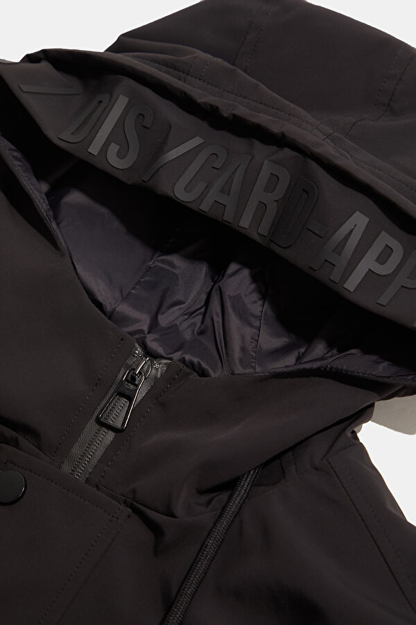 Black Zippered Men's Jacket 3