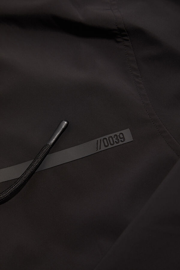 Black Zippered Men's Jacket 4