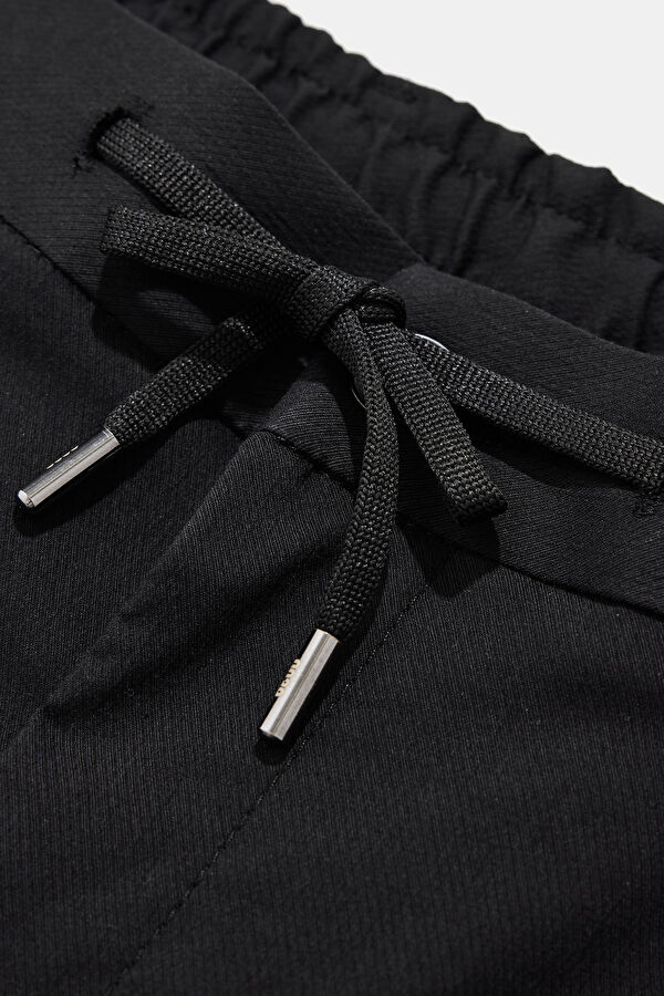 Black Tube Leg Trousers 3