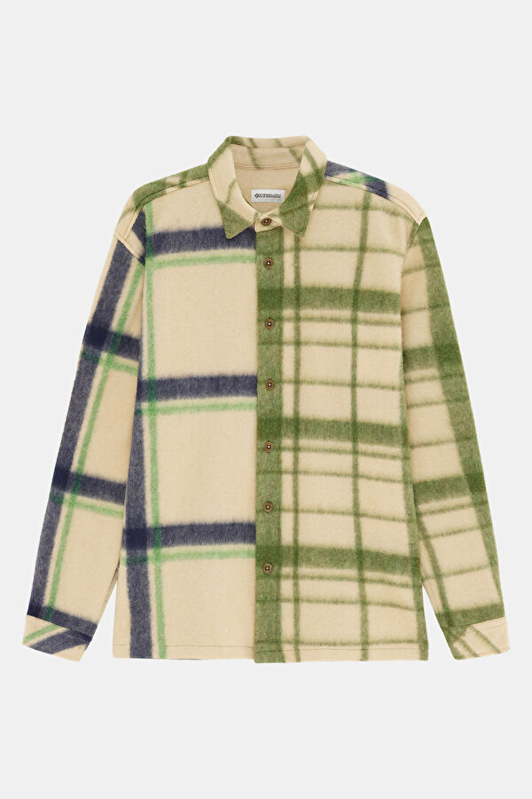 Relax Fit Multicolored Regular Men's Shirt