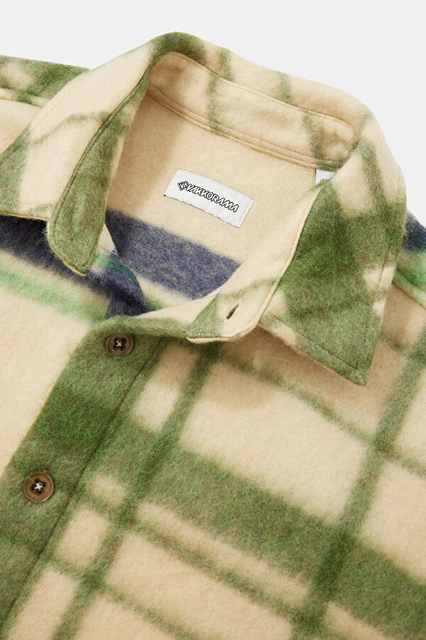 Relax Fit Multicolored Regular Men's Shirt 3
