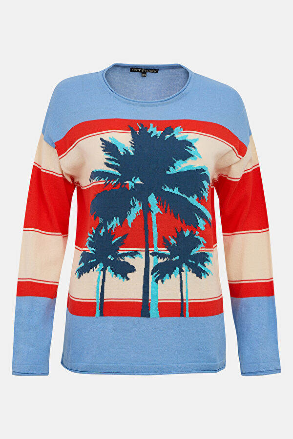 Blue Bicycle Collar Jersey