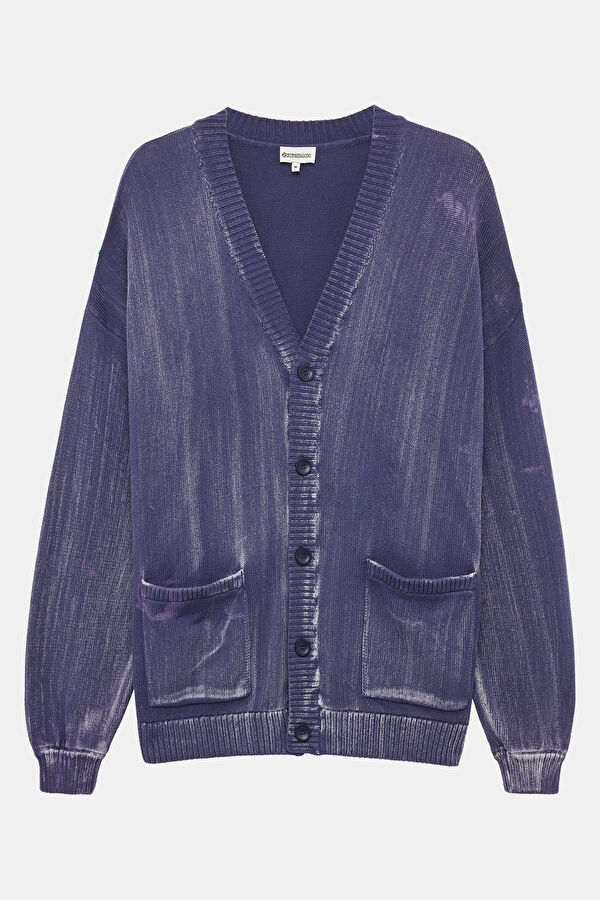 Indigo Knit Men's Cardigan