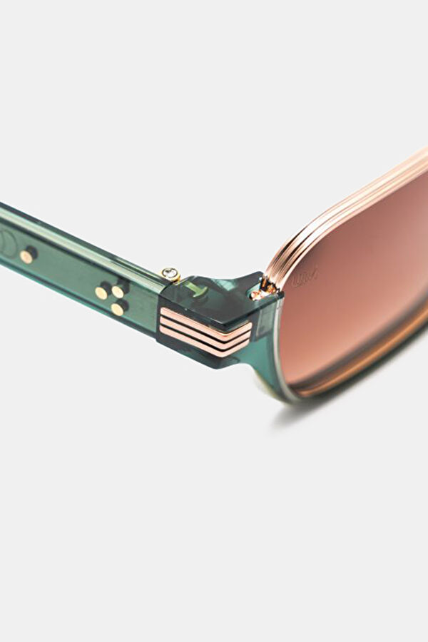 Cabrio-C29-Green-Fume Brown Lens Güneş Gözlüğü 3