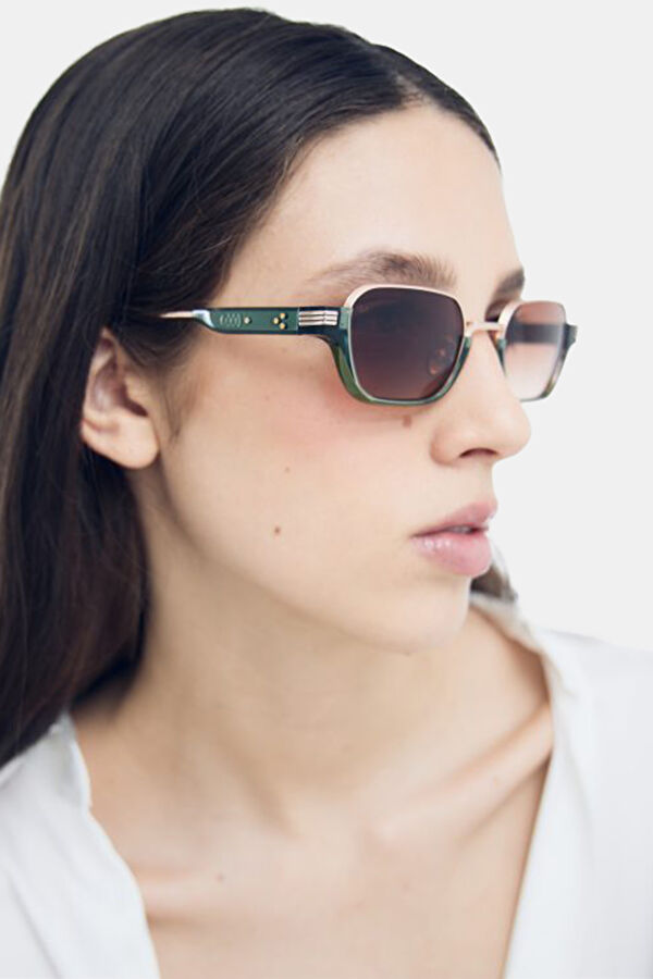 Cabrio-C29-Green-Fume Brown Lens Güneş Gözlüğü 4