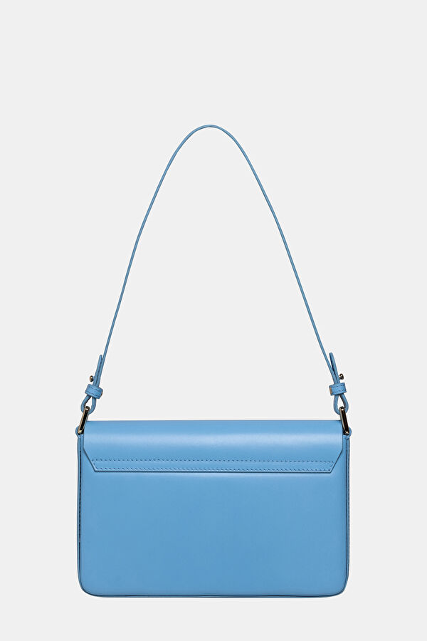 Light Blue Leather Bag 2