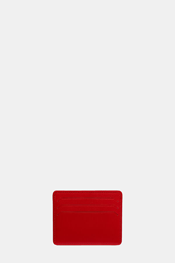 Red Leather Wallet 2