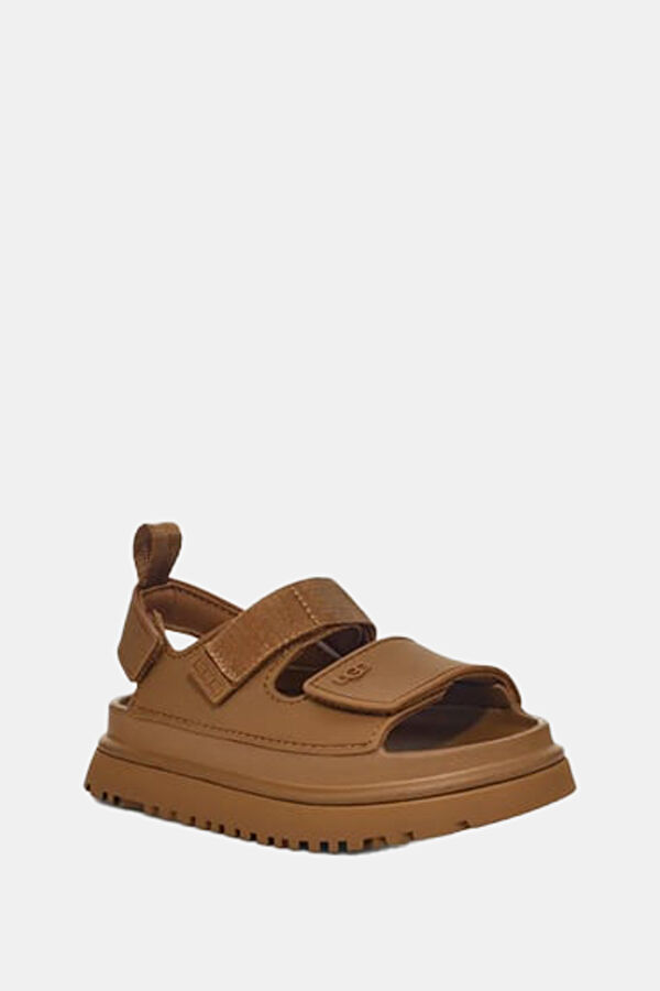 K Goldenglow Kahve Çocuk Sandalet 3