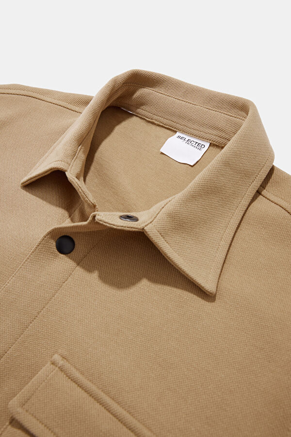 Beige Men's Shirt 3