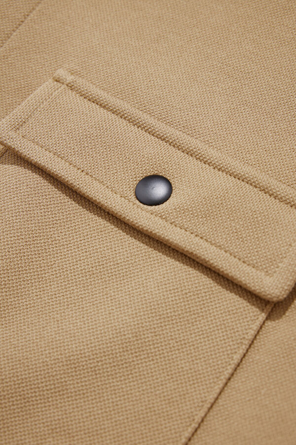 Beige Men's Shirt 4