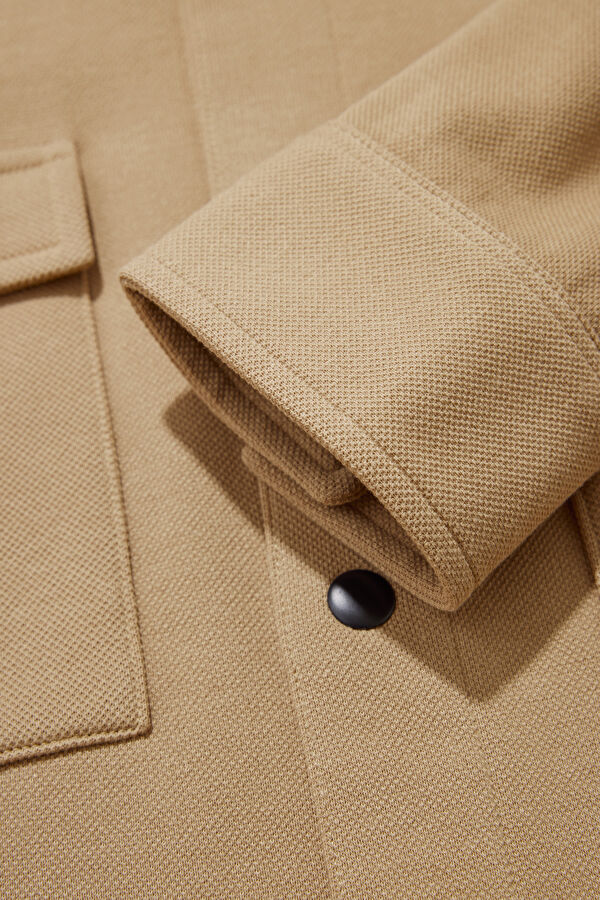 Beige Men's Shirt 5