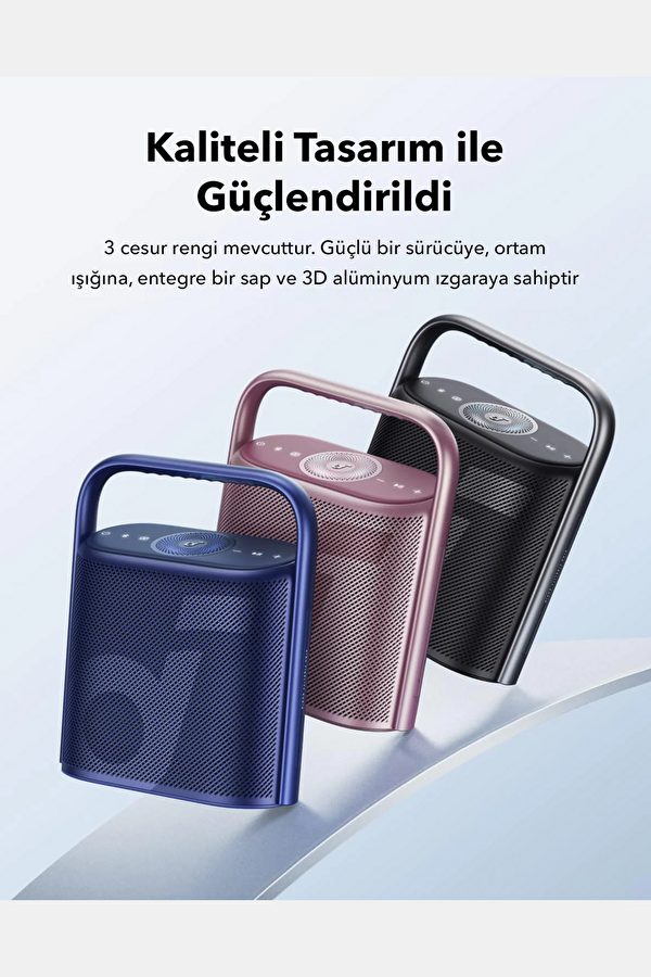 Anker Soundcore X500 Bluetooth Hoparlör, Mavi, STD 2