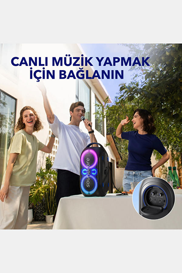 Soundcore Rave Party 2 Bluetooth Hoparlör 5