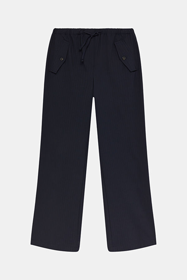 Colorful Wide-Leg Women's Trousers