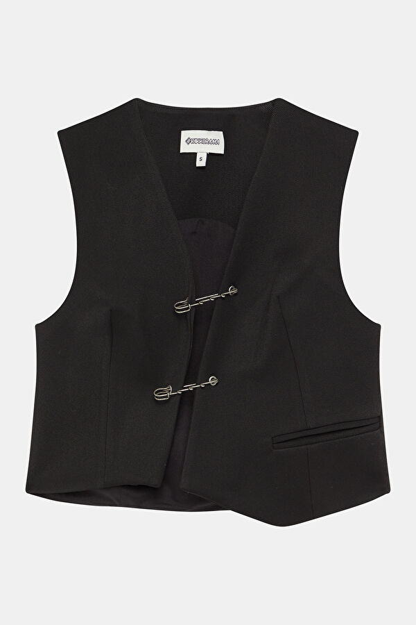 Black Women's Vest