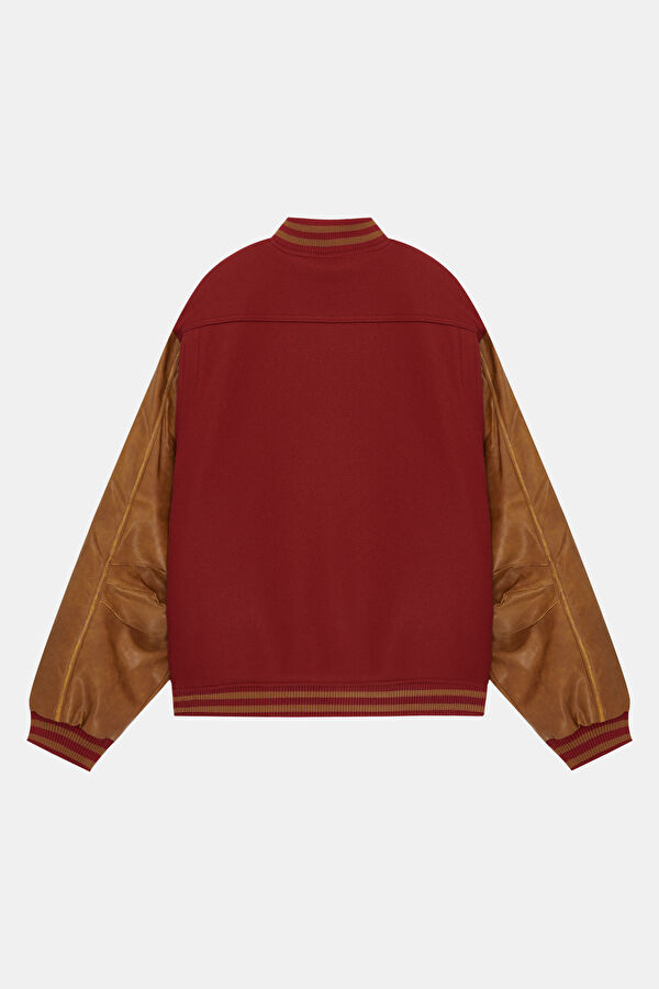 Burgundy Women's Jacket 2