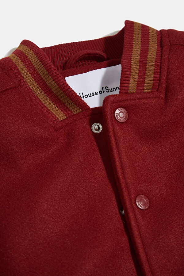 Burgundy Women's Jacket 3