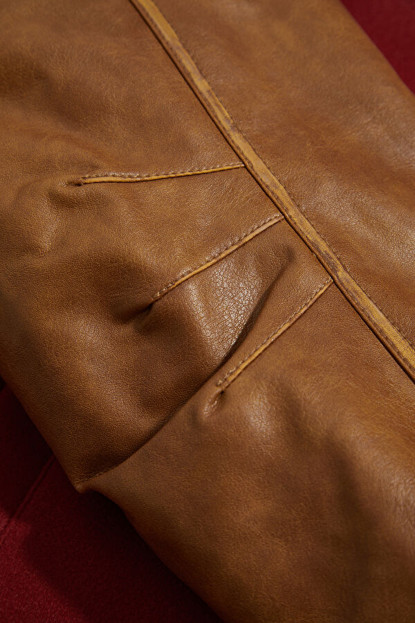Burgundy Women's Jacket 5
