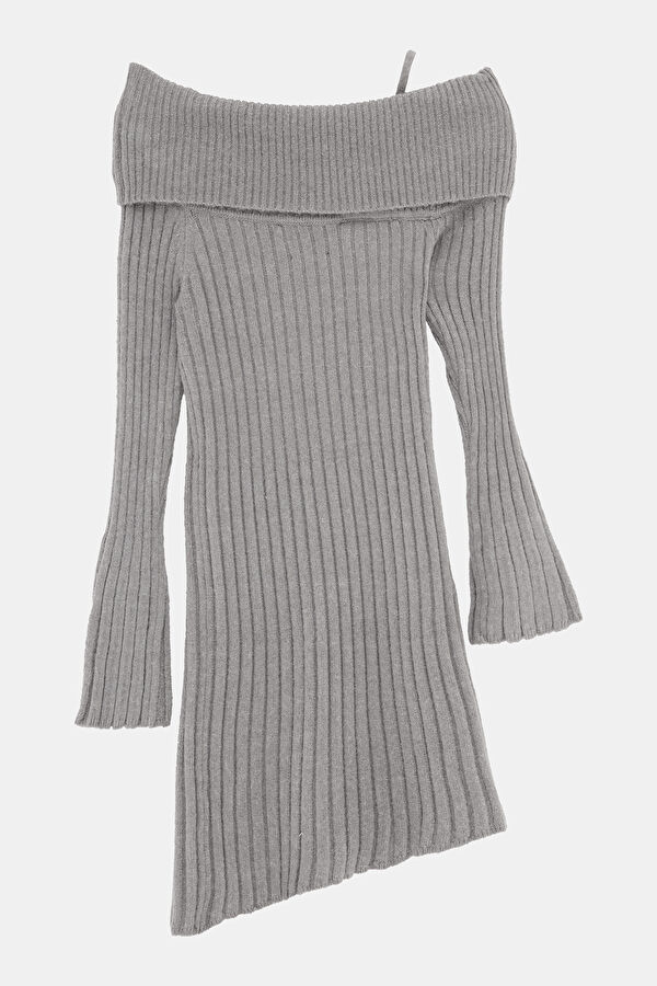 Grey Mini Women's Dress 2