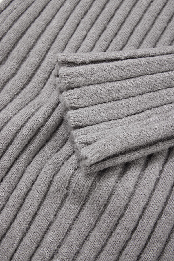 Grey Mini Women's Dress 4